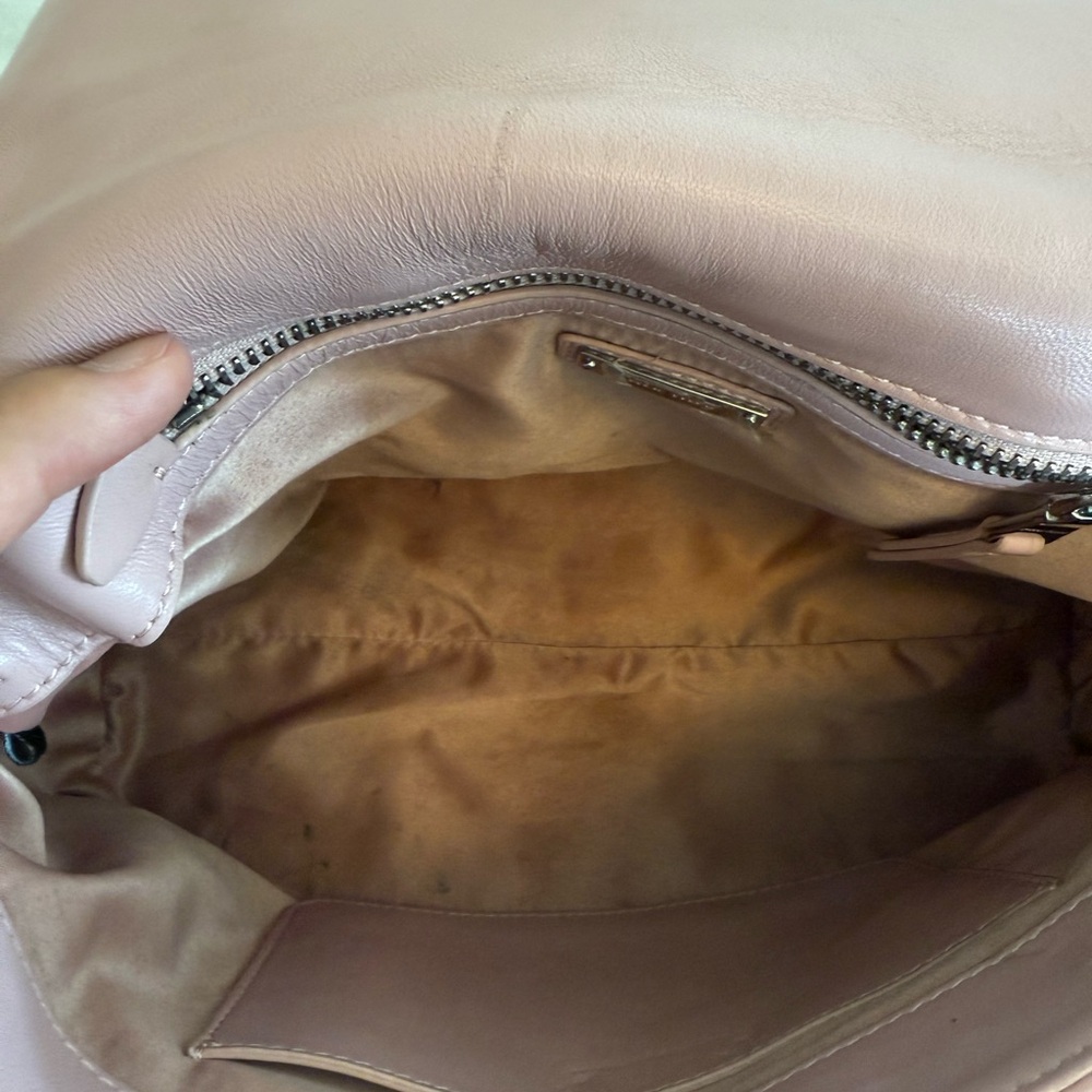 Miu Miu Blush Pink Matelasse Quilted Crossbody Bag - Picture 10 of 13